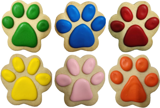 Cookie Concepts Paw Cookies