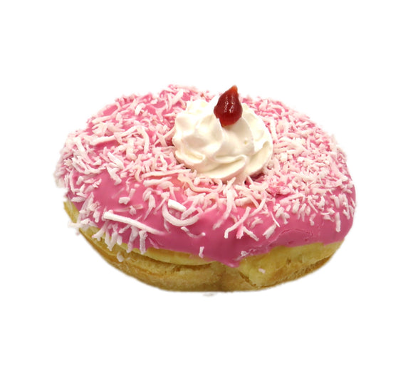 Big Lou's Donuts Pink Lamington Donut