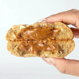 Cookie Man Individually Wrapped Protein Cookies White Choc Caramel Loaded with Biscuit Butter Box of 10