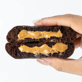 Cookie Man Individually Wrapped Protein Cookies Choc Brownie Loaded with Peanut Butter Box of 10