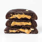 Cookie Man Individually Wrapped Protein Cookies Choc Brownie Loaded with Peanut Butter Box of 10