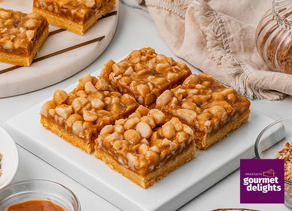 Priestley's Macadamia Slice Box of 15