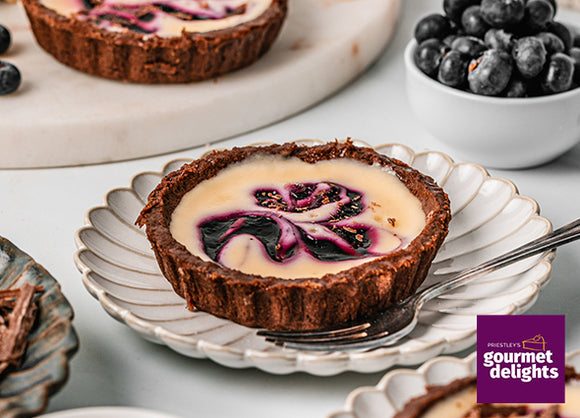 Priestleys Gluten Free Choc Berry Tart Box of 6