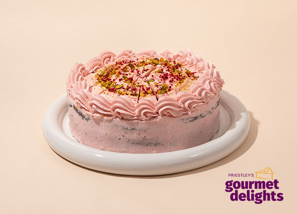 Priestley's Gluten Free & Vegan Chocolate Raspberry Gateau – Yummy Direct