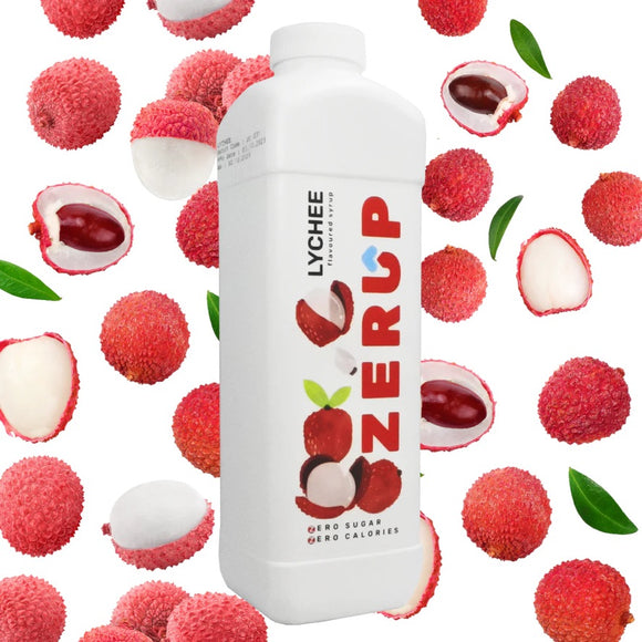 Zerup Sugar Free Syrup Lychee 1 Litre