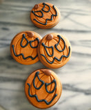 **PRE ORDER NOW OPEN** Wiltons Foods Individually Wrapped Pumpkin Heads Honeybread Cookies Box of 24