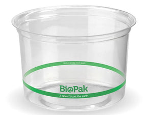 Biopak 500ml Clear Biobowl