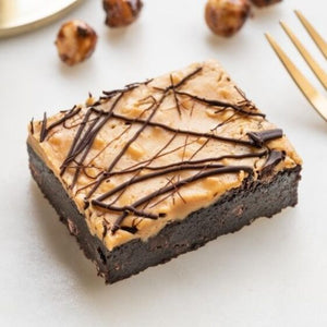 Mahadeva's Kitchen Vegan Gluten Free Peanut Butter Brownie Box of 6