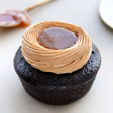 Mahadeva's Kitchen Vegan Choc Salted Caramel Cake Box of 6