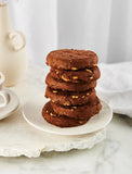 Byron Bay Triple Choc Fudge Cafe Style Cookies Packs of 12 (2 x 6 packs)