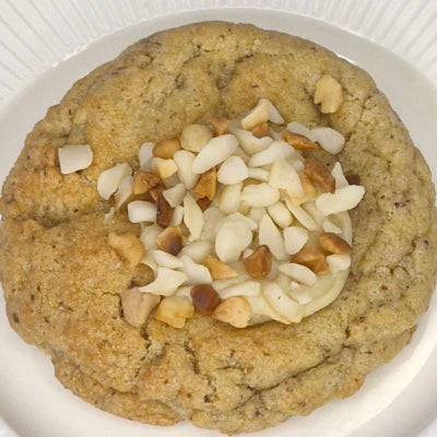 Sweet & Green Vegan White Choc Macadamia Cookie Box of 6