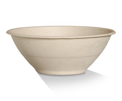 Pac Trading Unbleached Sugarcane Bowl 32oz Box of 500