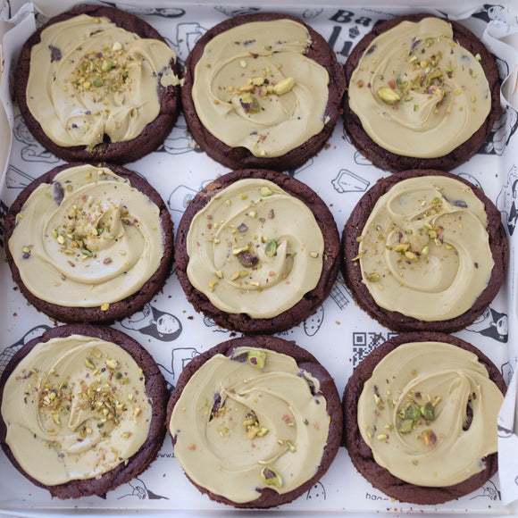 The Bake List List Chocolate Pistachio Loaded Cookies Box of 9