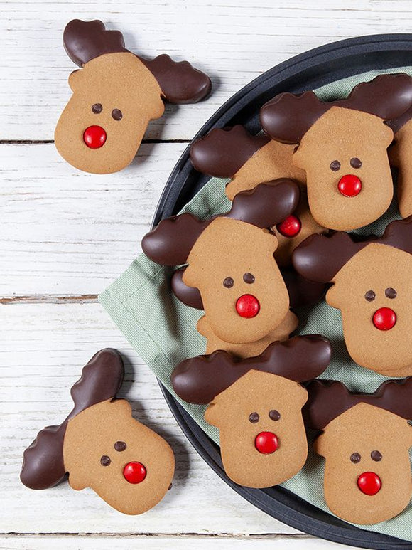 **CHRISTMAS PRE ORDER NOW TO GUARANTEE DECEMBER DELIVERY** Sweet By Nature Rudolph Cookie Wookie Cookies Box of 12