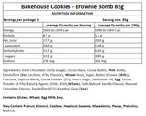 Cookie Man Individually Wrapped Bakehouse Brownie Bomb Cookie Box of 12