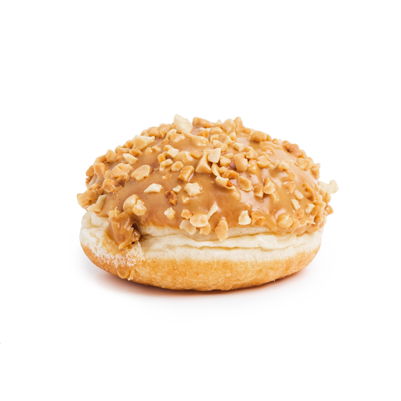 GD Donuts Peanut Salted Caramel Donut