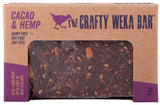 *** SPECIAL 50% OFF *** The Crafty Weka Cacao and Hemp Bar 75gm