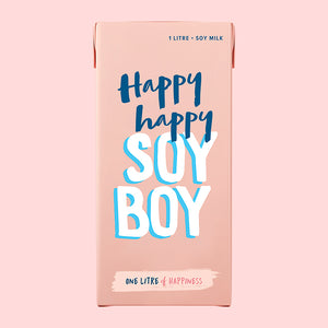 Happy Happy Soy Boy 1L Box of 6