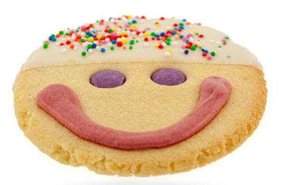 Costa's Biskotery Individually Wrapped Smiley Face Cookies