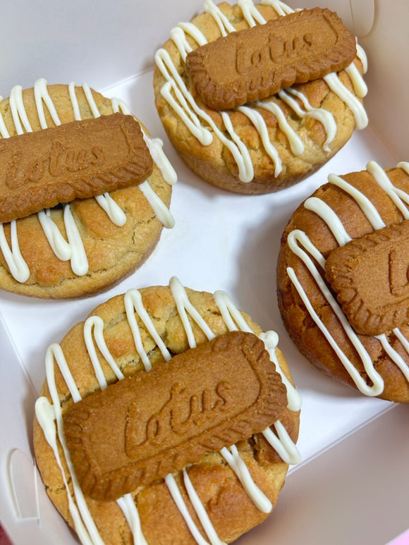 The Baked Club Biscoff Cookie Pie Box of 4