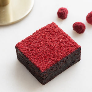 Mahadeva's Kitchen Vegan Gluten Free Berry Brownie Box of 6