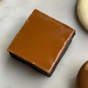 Mahadeva's Vegan Biscoff Brownie Box of 6
