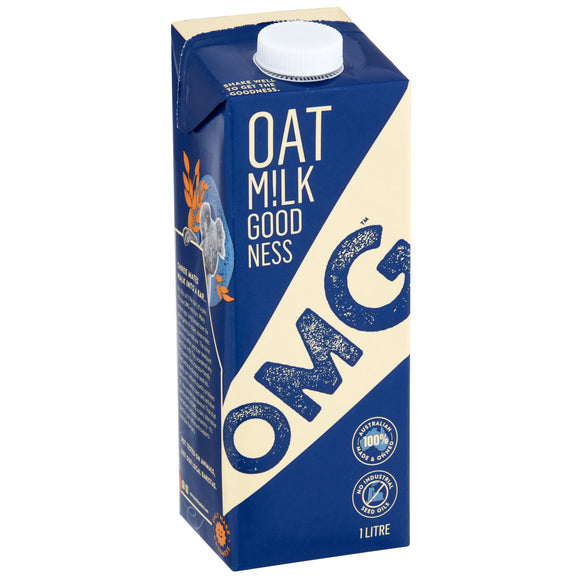 OMG Barista Oat Milk 1L Box of 8