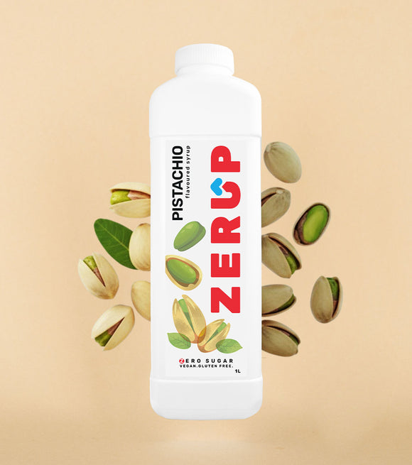 Zerup Zero Sugar Pistachio syrup 1L