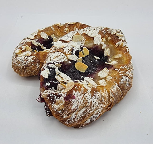 Sweet & Green Plant Based Blueberry Danish Box of 4