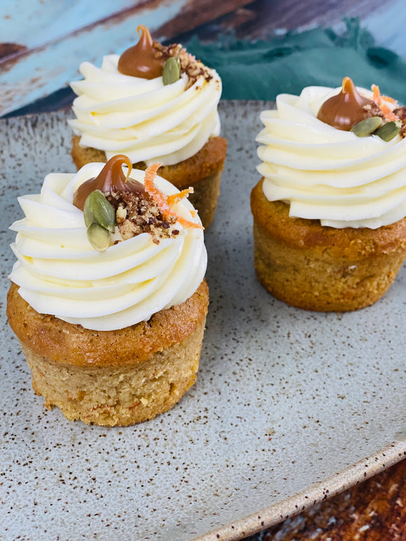 Homemade Bliss Gluten Free Salted Caramel Carrot Cake Box of 12