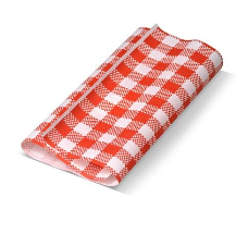 Pac Trading Red Gingham Greaseproof Paper