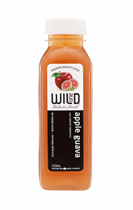 Wild One Premium Apple Guava Juice PET 350ml Boxes of 12