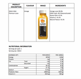 Wild One Premium Orange Juice PET 350ml Boxes of 12