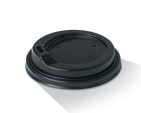 ***SLEEVES NOW AVAILABLE*** Hot Lid Black 8oz - 80mm