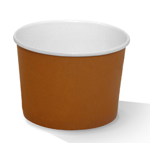 Pac Trading PLA Coated Paper Bowl 16oz Kraft