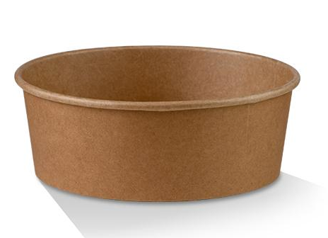 Pac Trading Kraft PE Salad Bowl 25oz Box of 300