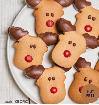 ***SPECIAL 50% OFF*** Sweet By Nature Rudolph Cookie Wookie Cookies Box of 12