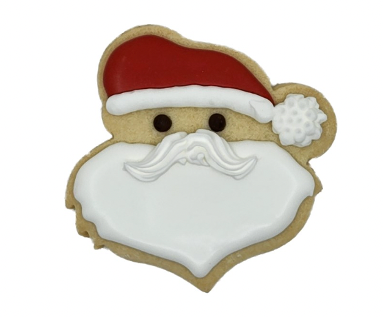 **CHRISTMAS PRE ORDER NOW TO GUARANTEE DECEMBER DELIVERY** Cookie Concepts Santa Cookies