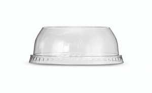 Pac Trading RPET Dome Lid No Hole Deli Container Box of 500