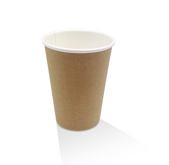 Pac Trading Single Wall 12oz Cups - Kraft Box of 1000
