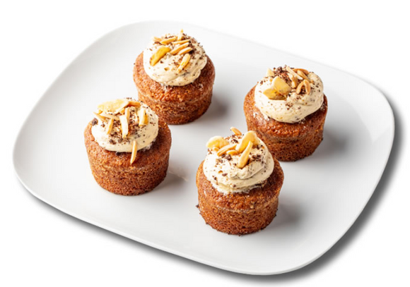 Little Secrets Bakehouse Gluten Free & Vegan Banana Honeycombe Cake Box of 6