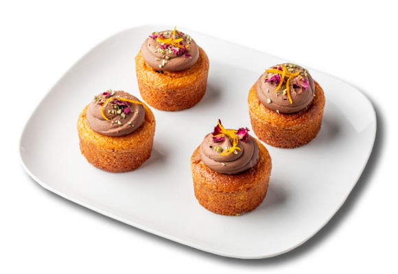 Little Secrets Gluten Free & Vegan Orange Chocolate Cake Box of 6