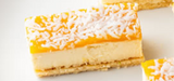 Little Secrets Bakehouse Gluten Free Mango Coconut Cheesecake Slice Box of 6
