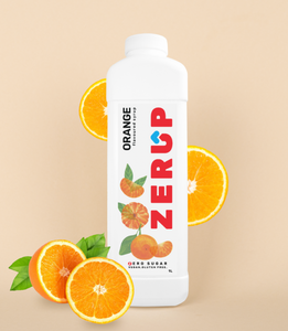 Zerup Sugar Free Orange Syrup 1L