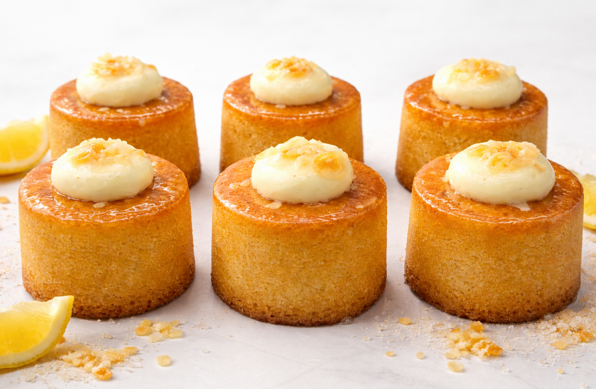Mark's Quality Cakes Gluten Free Lemon Coconut Cake Box of 6 – Yummy Direct