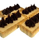 Mark's Quality Cakes Rectangle Salted Caramel Tart Box of 6