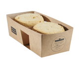 Byron Bay White Chocolate Macadamia Cafe Style Cookies Packs of 12 (2 x 6 packs)