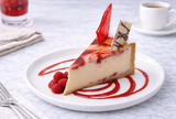 Marks Quality Cakes 11” Raspberry & White Chocolate Cheesecake