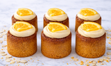 Marks Quality Cakes Gluten Free Orange Almond Cakes Box of 6