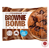 Cookie Man Individually Wrapped Bakehouse Brownie Bomb Cookie Box of 12